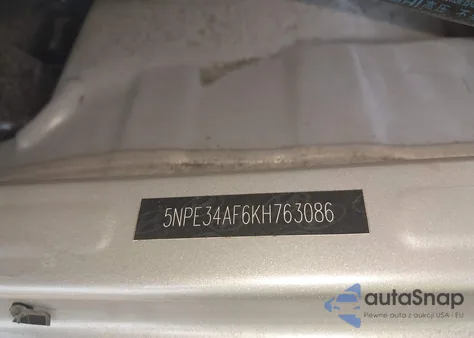 2019 Hyundai Sonata Sel from USA, damaged, VIN 5NPE34AF6KH763086